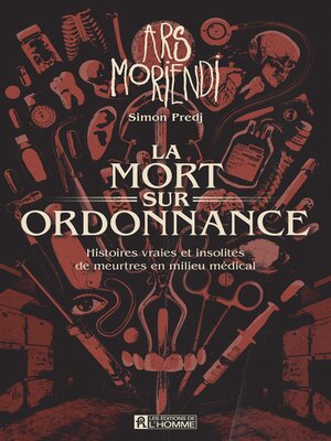cover image of La mort sur ordonnance